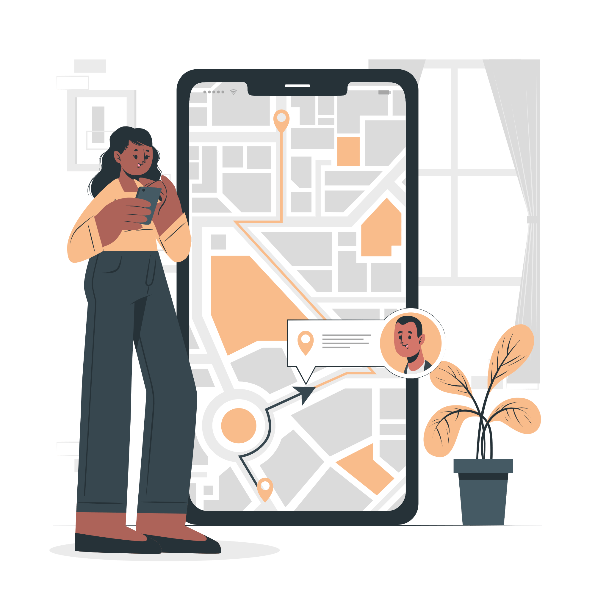 Location tracking Tracking